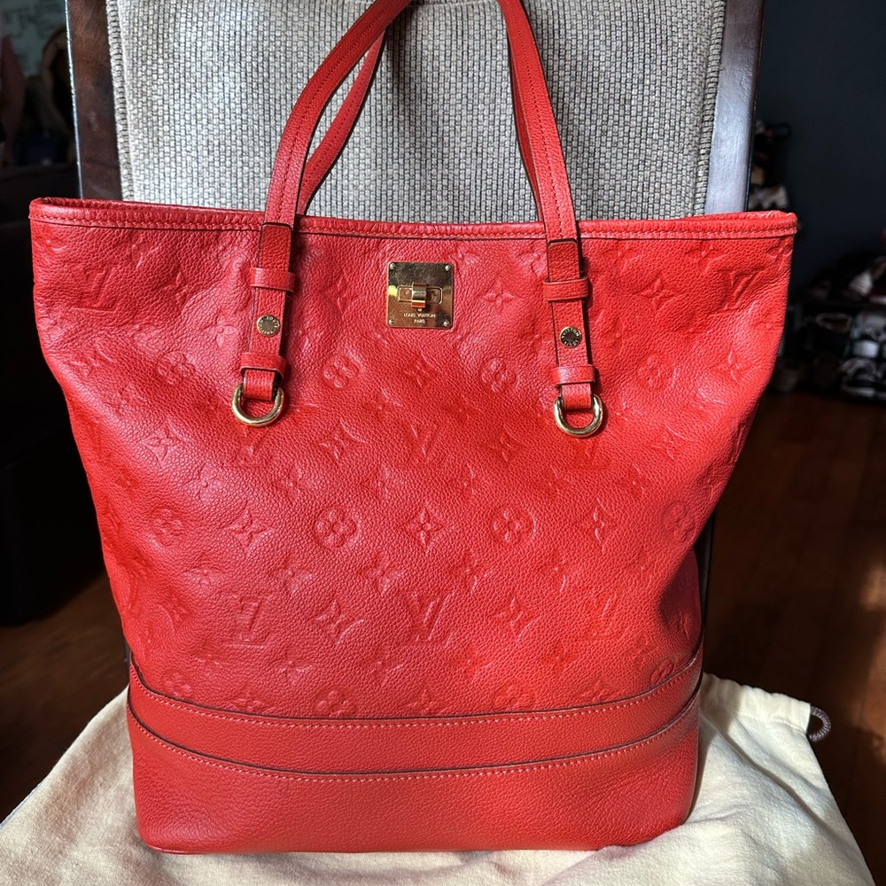 Authentic LV tote